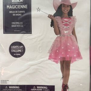 Pink Witch Costume for Kids